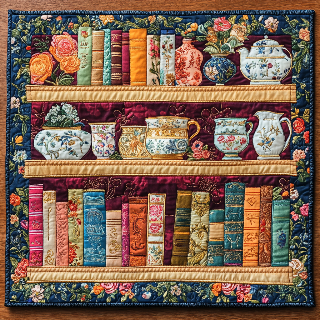 Bookcase DAI110225419 Quilted Placemats