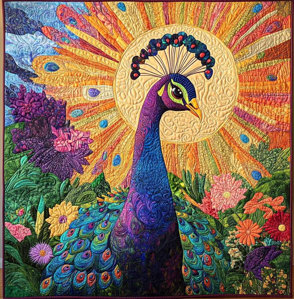 Peacock DAI110225104 Quilt Blanket