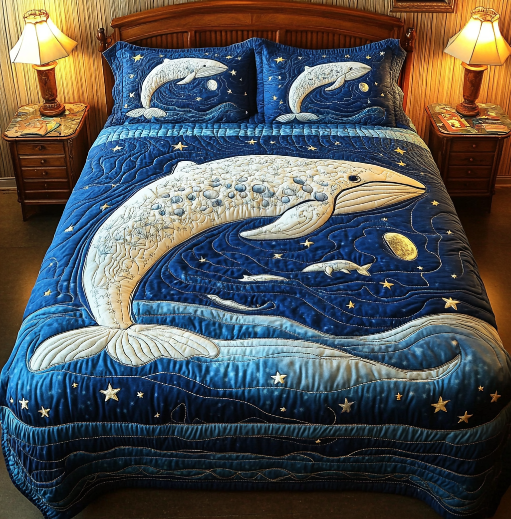 Whale DAI190225178 Quilt Bedding Set