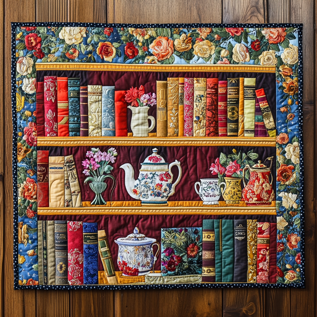 Bookcase DAI110225420 Quilted Placemats
