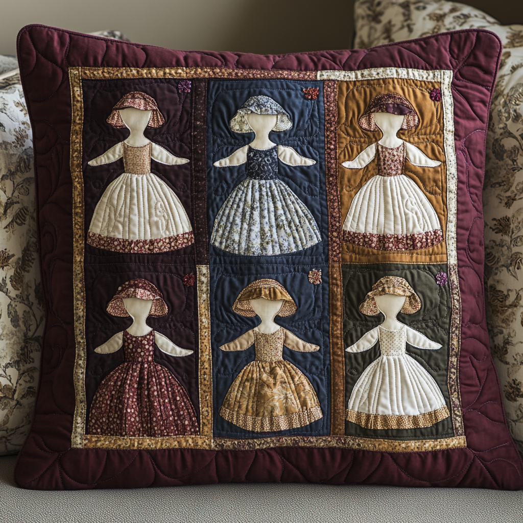 Sunbonnet Sue DAI110225254 Quilted Pillow Case