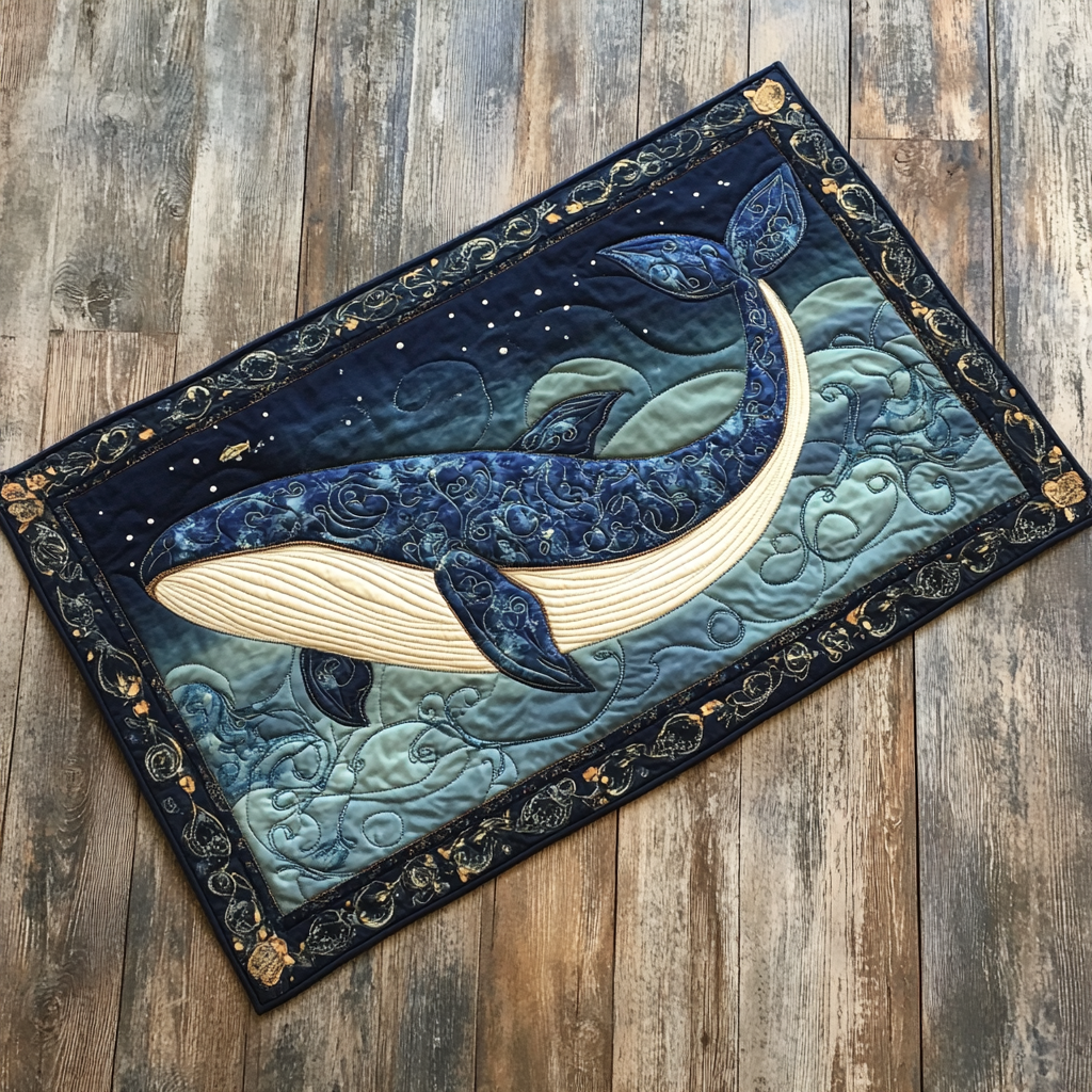 Whale DAI190225306 Quilted Placemats