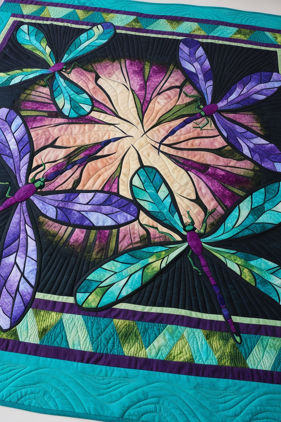 Dragonfly NTA151024112 Quilt Blanket