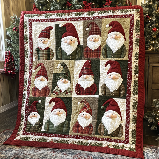 Christmas Gnome TAI260924041 Quilt Blanket