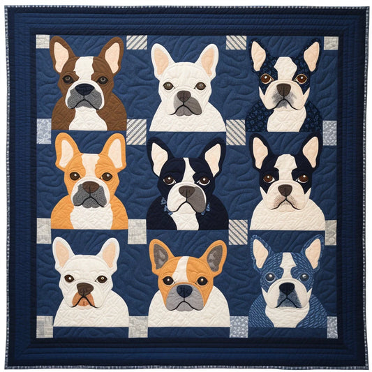 French Bulldog TAI13112340 Quilt Blanket