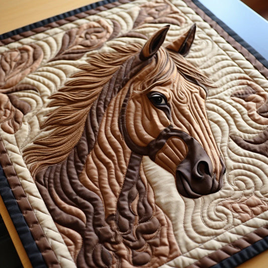 Horse TAI260224234 Quilted Placemats