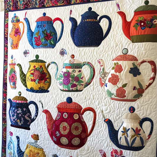 Teapot TAI041024388 Quilt Blanket