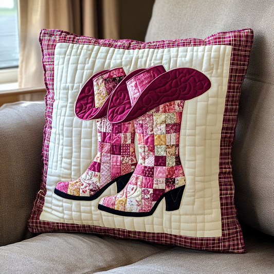 Cowgirl DAI090125326 Quilted Pillow Case