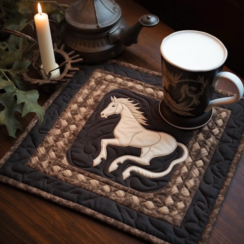 Horse TAI040124251 Quilted Placemats