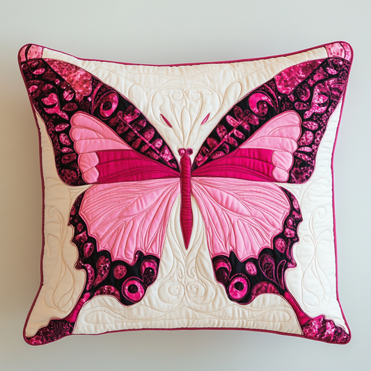 Butterfly TAI130824153 Quilted Pillow Case