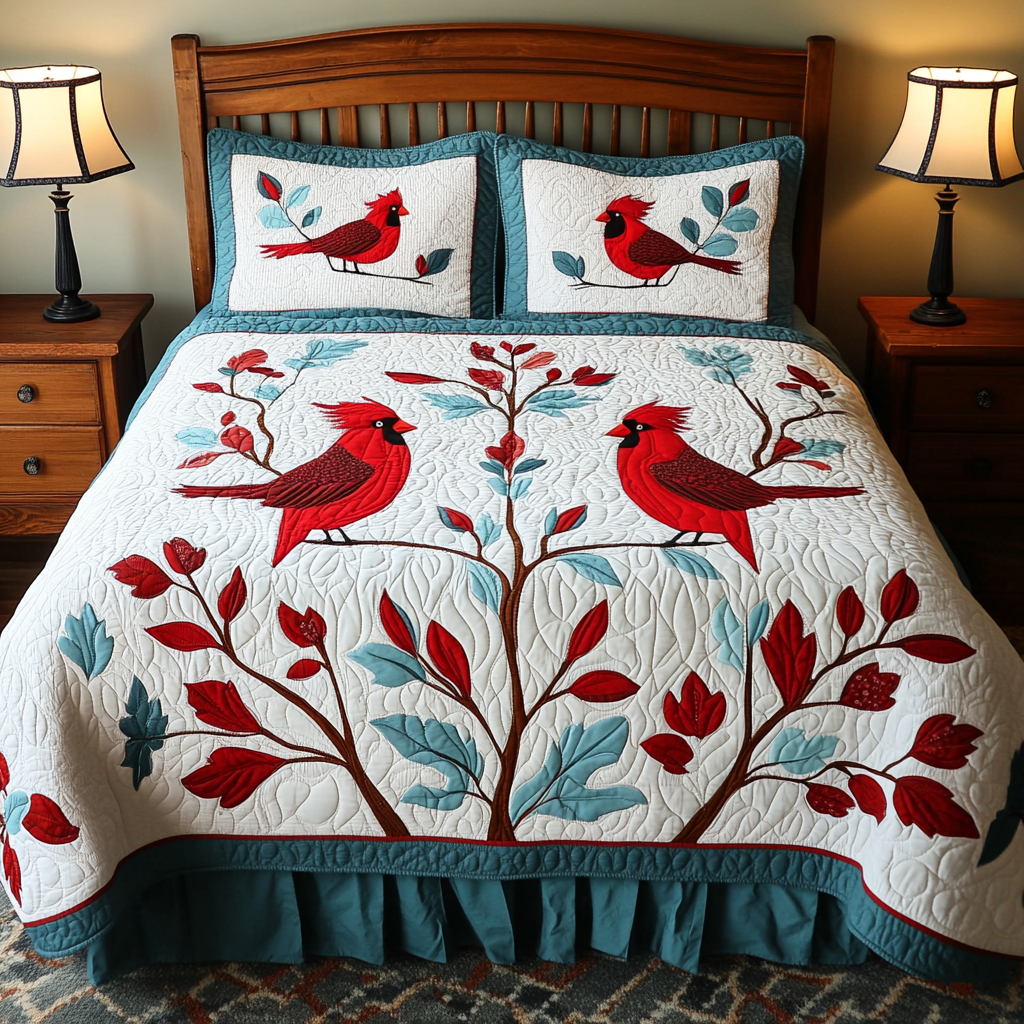 Cardinal DAI190824349 Quilt Bedding Set