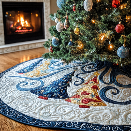 Christmas Tree TAI091024354 Quilted Tree Skirt