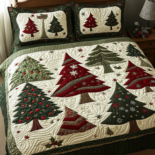 Christmas Tree TAI141124214 Quilt Bedding Set