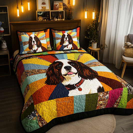 Spaniel TAI181024366 Quilt Bedding Set