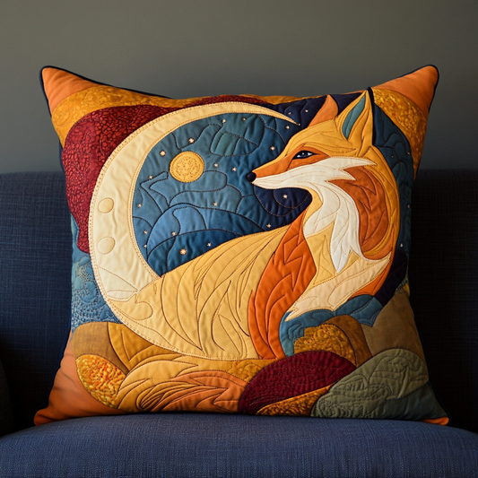 Celestial Fox DAI301224216 Quilted Pillow Case