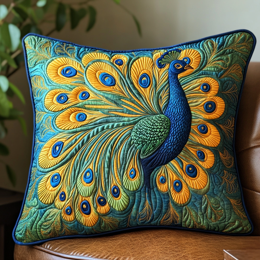 Peacock DAI090125374 Quilted Pillow Case