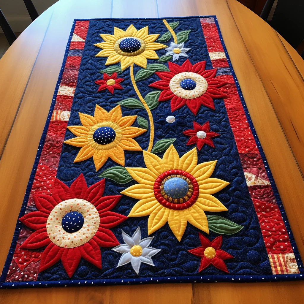 Sunflower TAI280224062 Quilted Table Runner