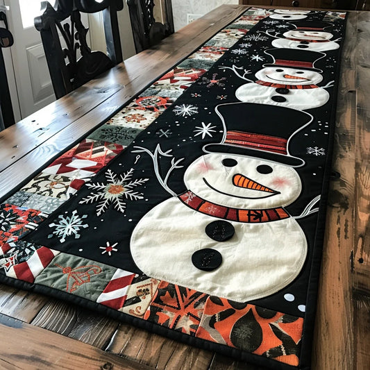 Snowman TAI280224083 Quilted Table Runner