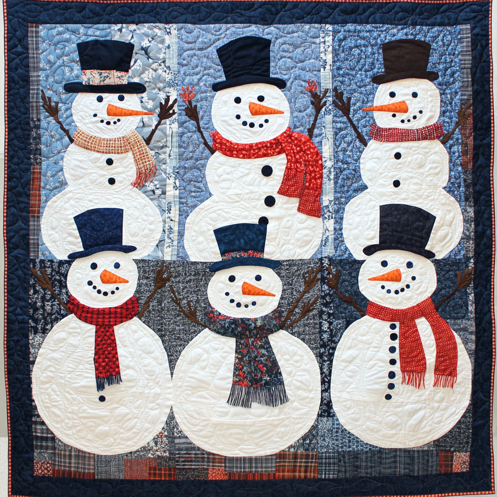 Snowman DAI190824194 Quilt Blanket