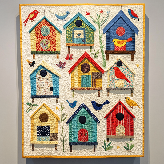 Birdhouse DAI221024210 Quilt Blanket