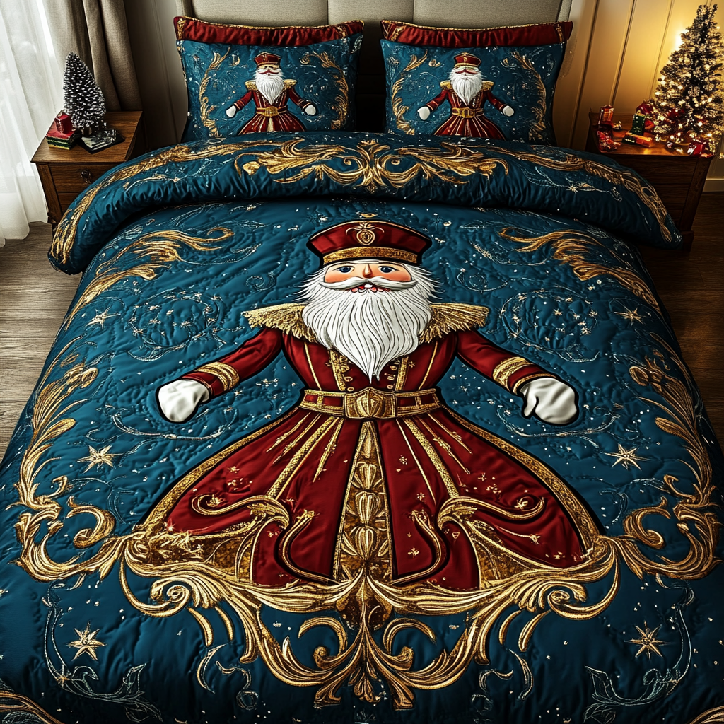 Christmas Nutcracker TAI201124061 Quilt Bedding Set