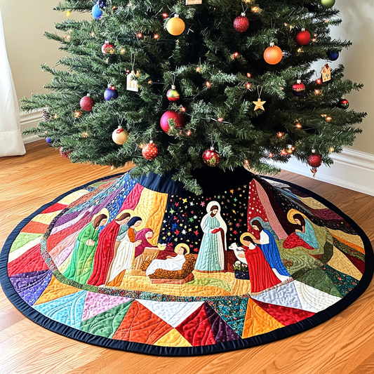 Nativity Scene DAI221024312 Quilted Tree Skirt