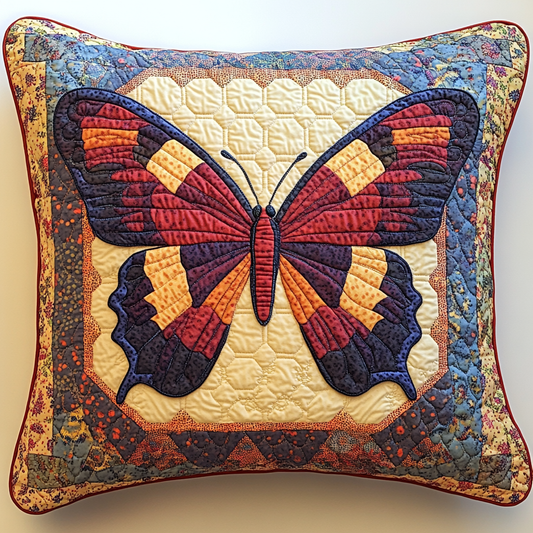 Butterfly TAI130824143 Quilted Pillow Case