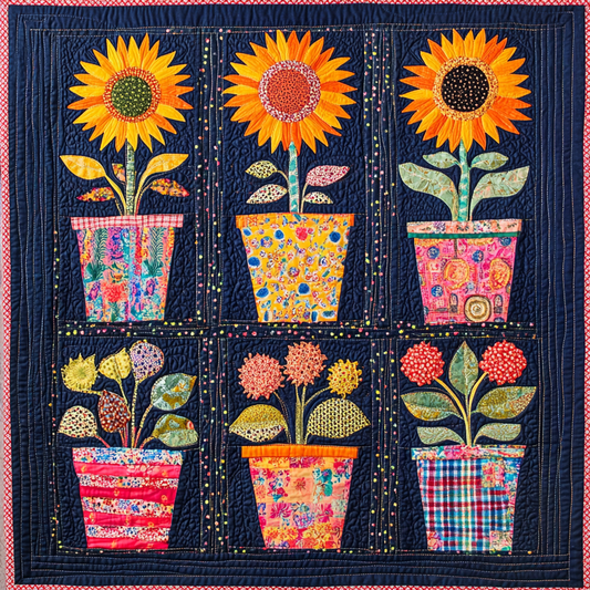 Sunflower DAI010824113 Quilt Blanket