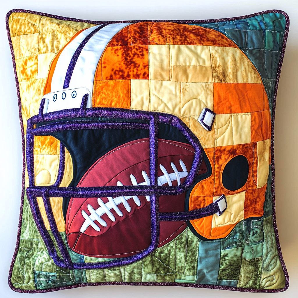 Football DAI281124003 Quilted Pillow Case