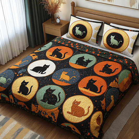 Cat DAI280824023 Quilt Bedding Set