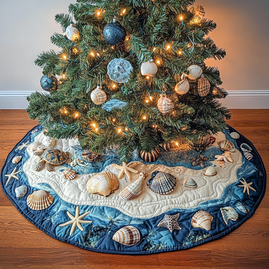 Sea Creature TAI201124491 Quilted Tree Skirt