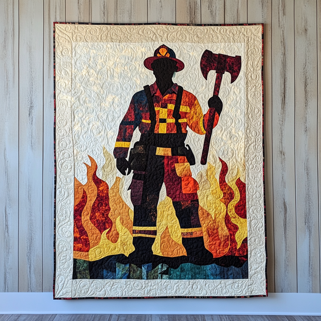 Fireman DAI281124099 Quilt Blanket