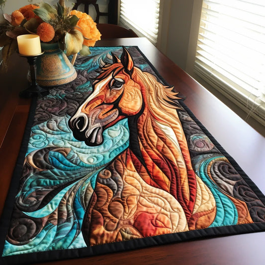 Horse TAI260224446 Quilted Table Runner