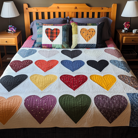 Heart DAI280824027 Quilt Bedding Set