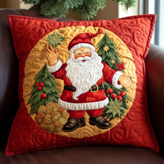 Christmas Santa TAI020324205 Quilted Pillow Case