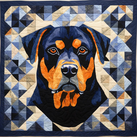 Rottweiler TAI14112310 Quilt Blanket