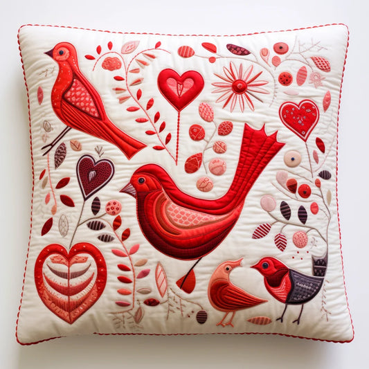 Bird TAI060324012 Quilted Pillow Case