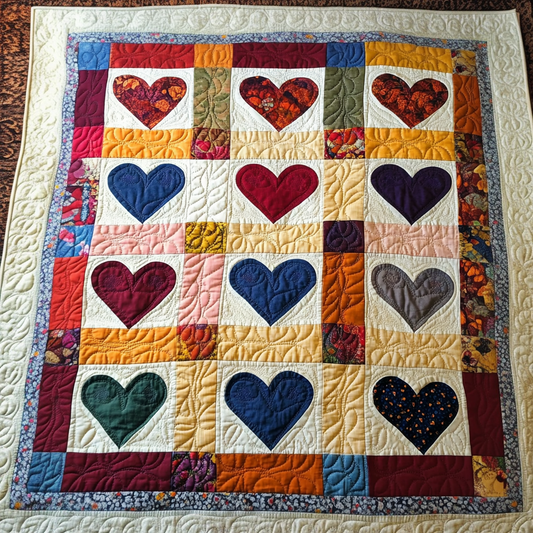 Heart DAI221024019 Quilt Blanket