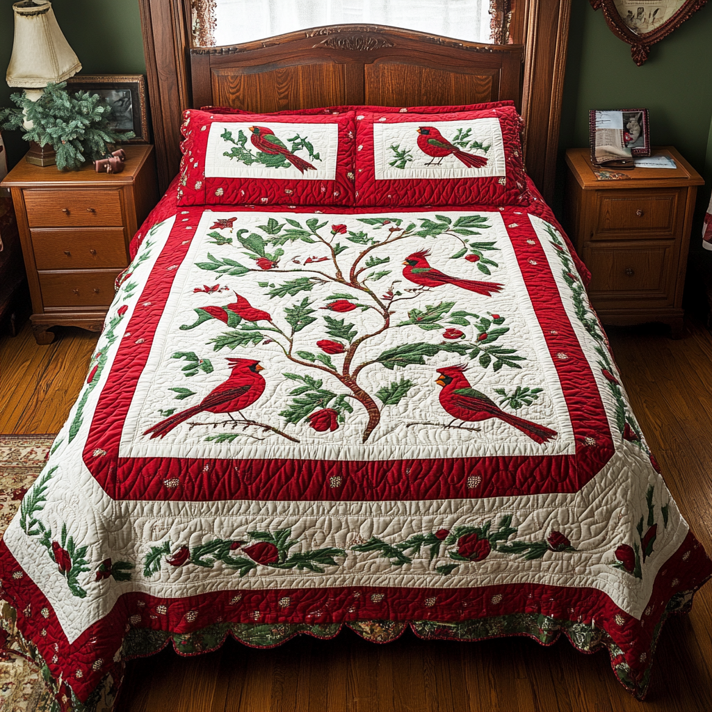 Cardinal DAI190824345 Quilt Bedding Set