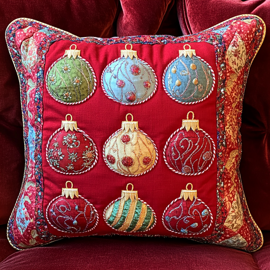 Christmas Ornament DAI111124580 Quilted Pillow Case