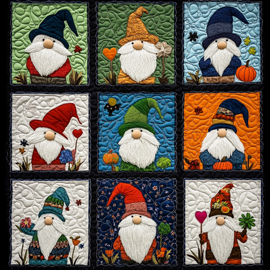 Gnomes TAI151024410 Quilt Blanket