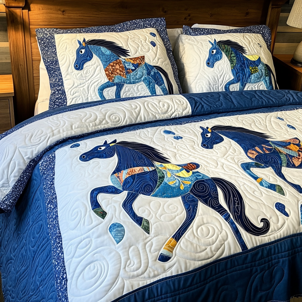 Horse DAI280824089 Quilt Bedding Set