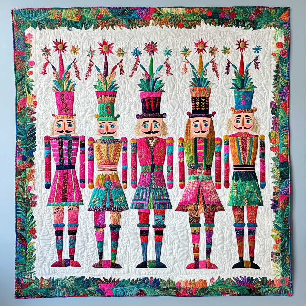 Christmas Nutcracker TAI260924097 Quilt Blanket