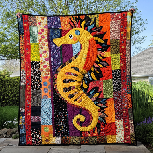 Seahorse DAI26102468 Quilt Blanket