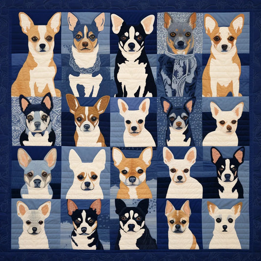 Chihuahua TAI13112349 Quilt Blanket