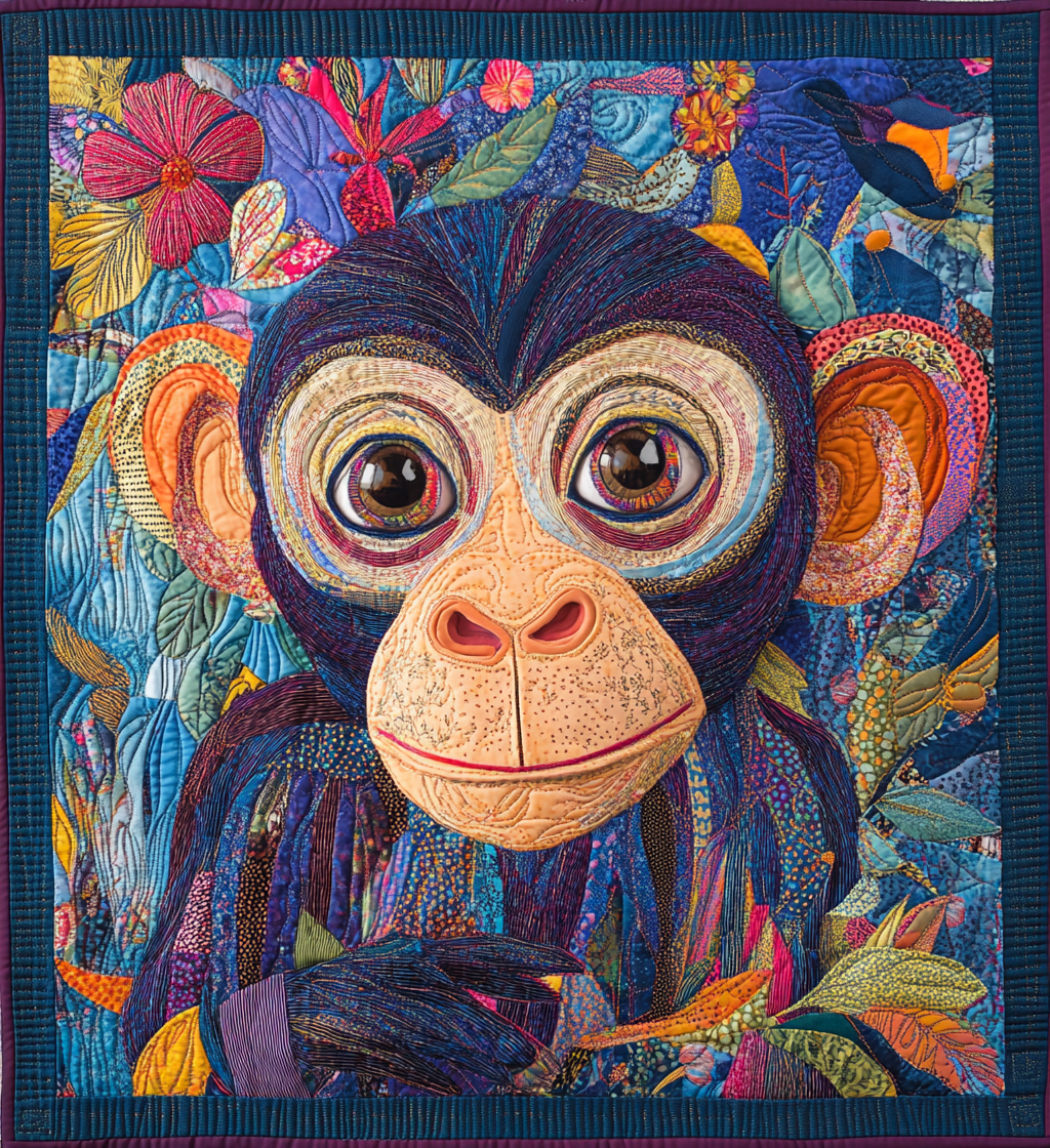 Monkey DAI301224015 Quilt Blanket