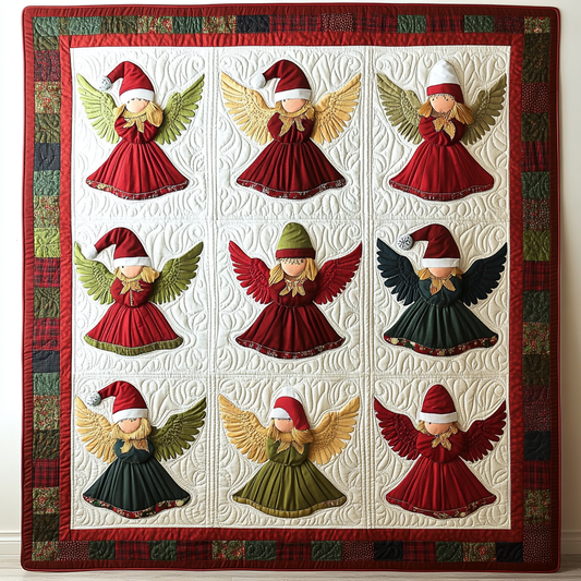 Christmas Angel DAI181124034 Quilt Blanket