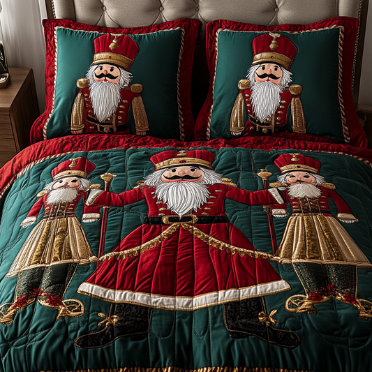 Christmas Nutcracker TAI201124065 Quilt Bedding Set