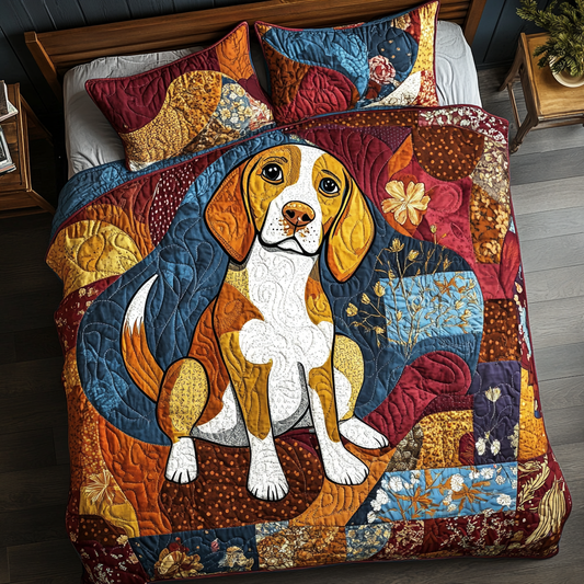 Beagle TAI181024290 Quilt Bedding Set