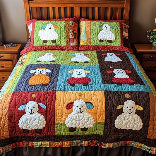 Sheep DAI190824311 Quilt Bedding Set